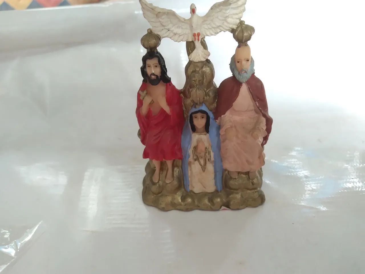Conjunto de esculturas religiosas  - Foto 2