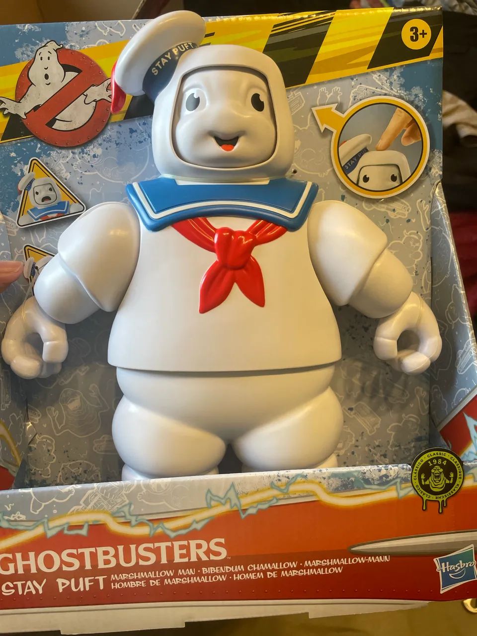 Boneco caça fantasmas 