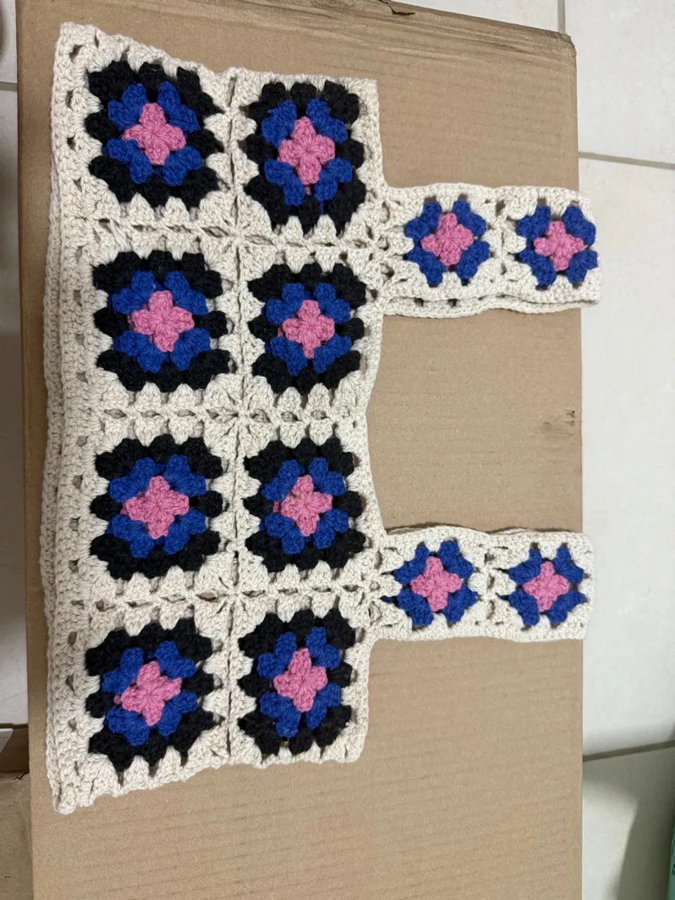 Croped de crochê