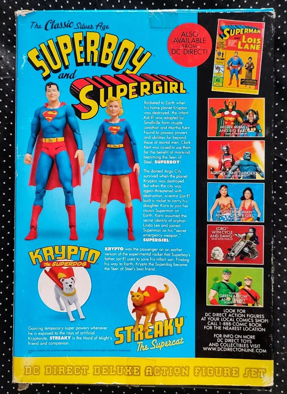 Superboy & Supergirl The Classic Silver Age Deluxe Box Set - DC Direct  - Foto 2