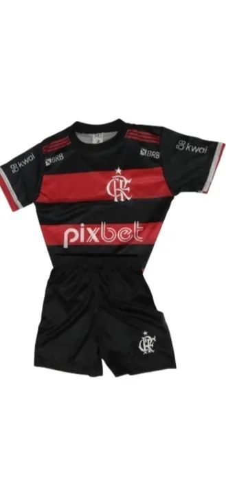 Conjunto Flamengo infantojuvenil -  2 ao 14 - Foto 3
