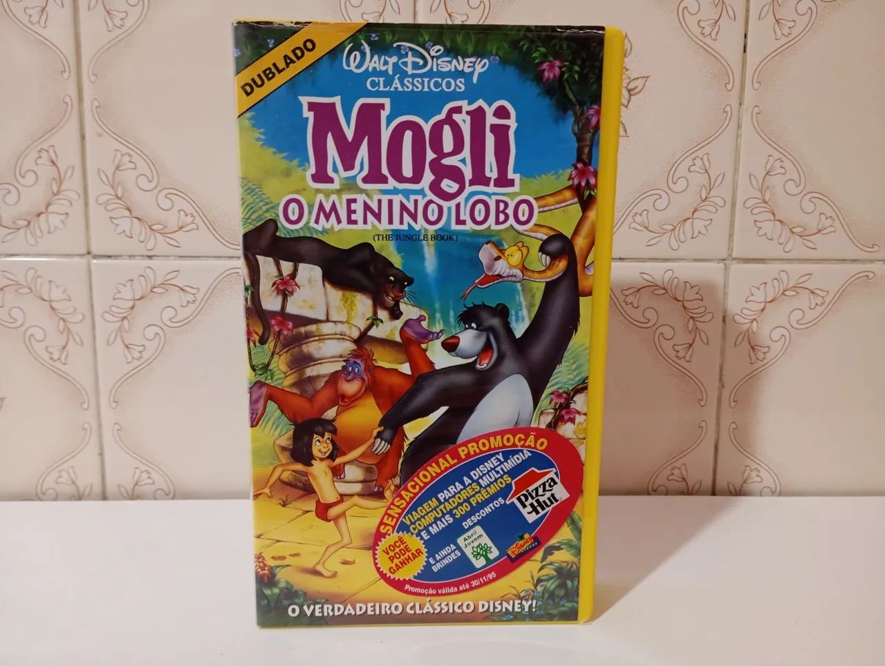 VHS Desenho Mogli O Menino Lobo (Dublado) - Original