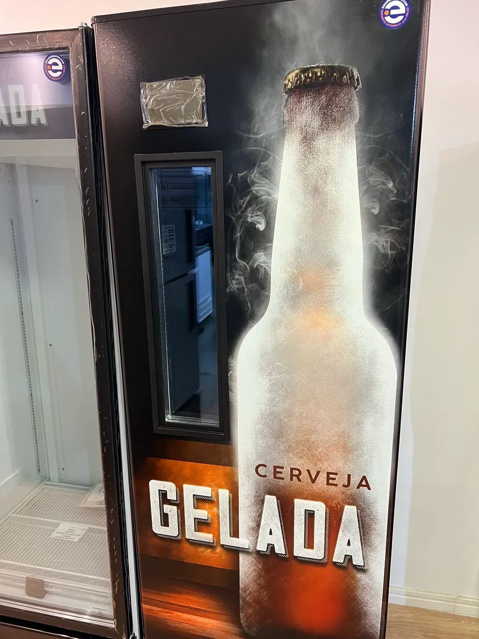 Cervejeira Metalfrio 435 litros com visor nova pronta entrega 