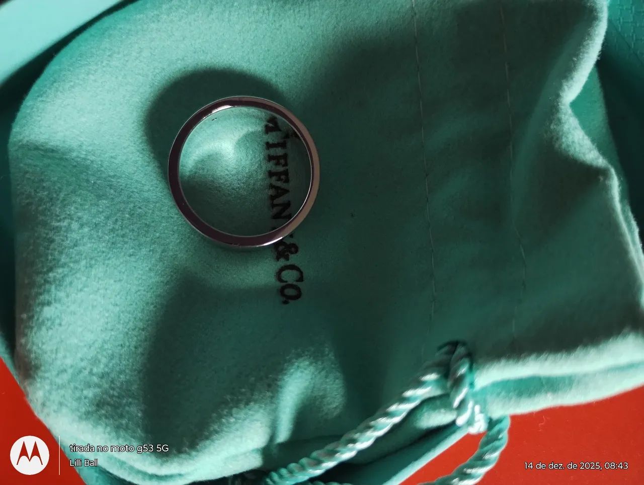 Aliança prata Tiffany & co. NY - Foto 2