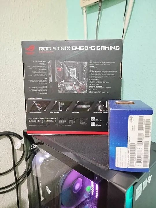 Placa mãe Asus Rog Strix+ I7 10700 - Foto 3