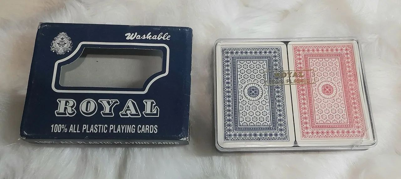 Baralho de cartas Royal 100% plástico  - Foto 3