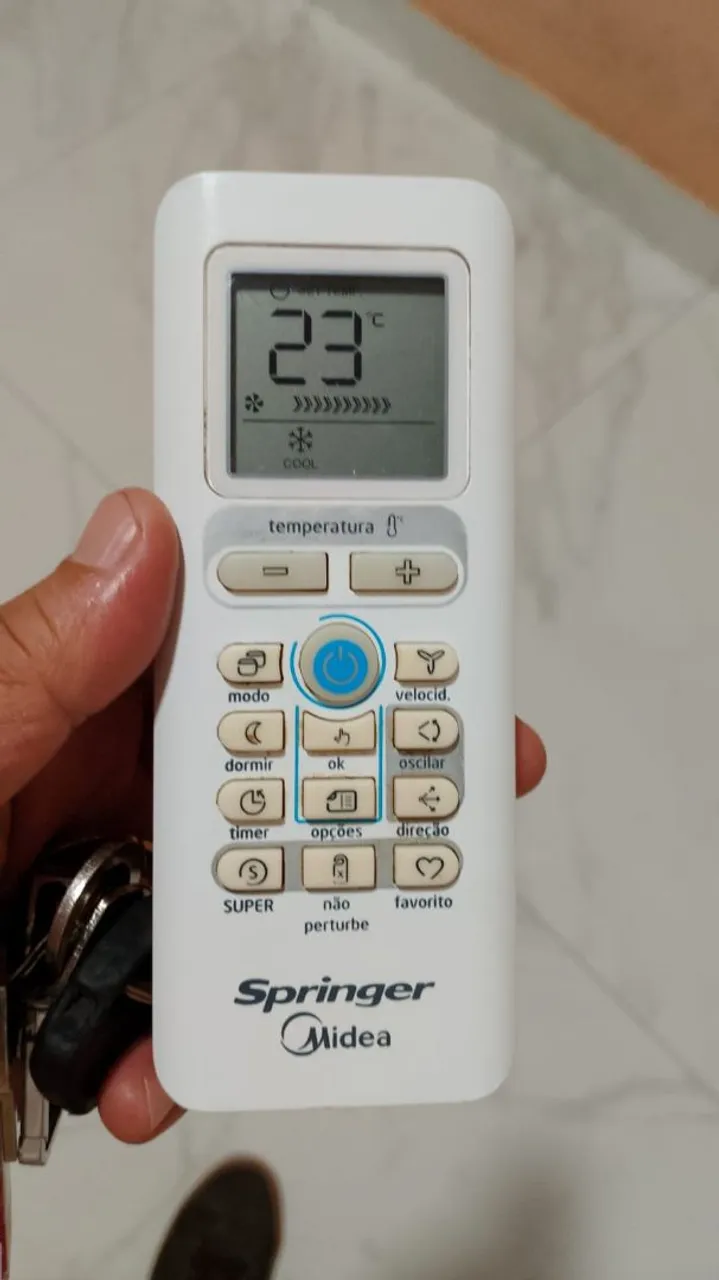 Central ar Springer Midea com controle