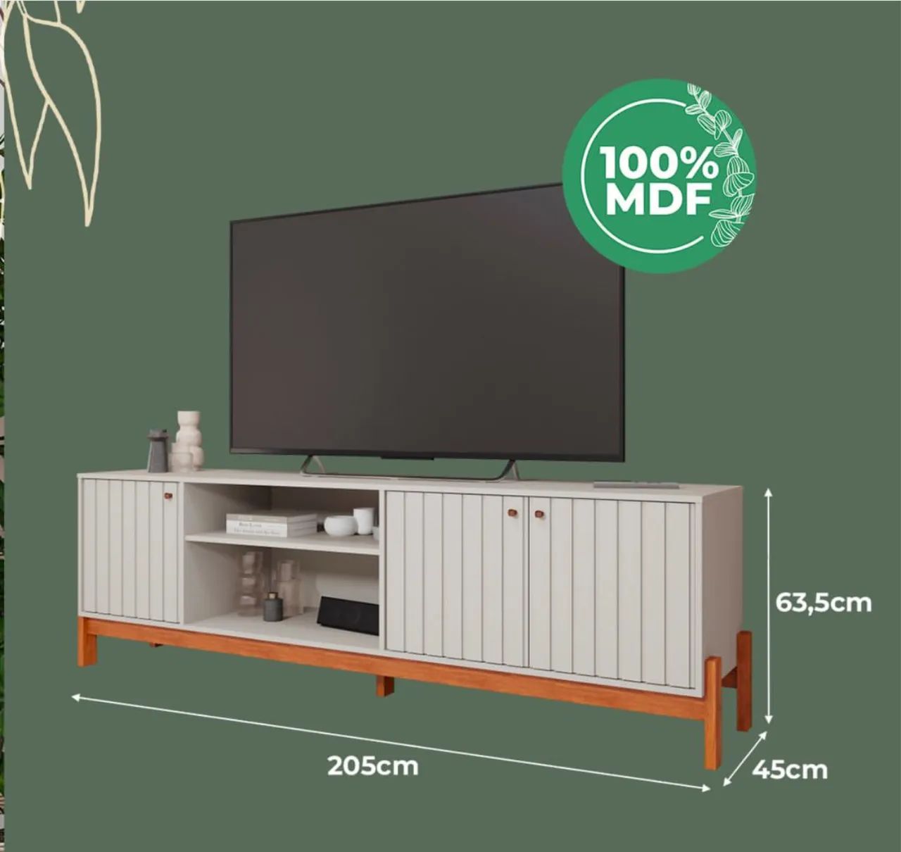 Rack Para Tv até 65? Holanda Nova 