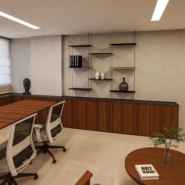 Projeto de Arquitetura Comercial, Corporativa e Escritórios