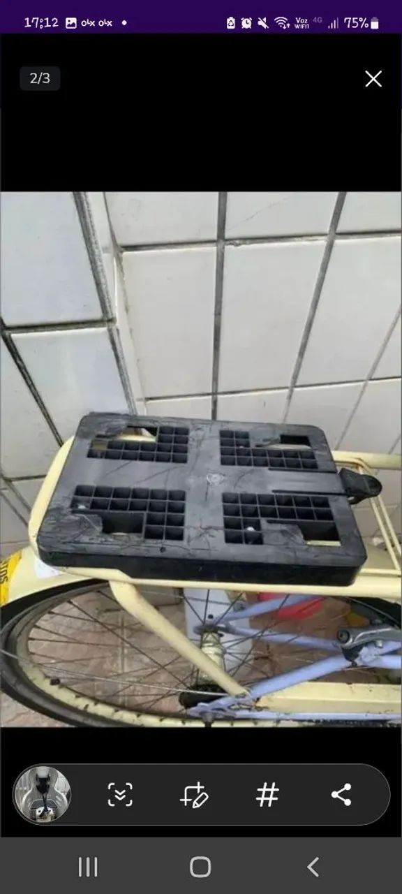 Assento para bicicleta infantil - KALK - Foto 2