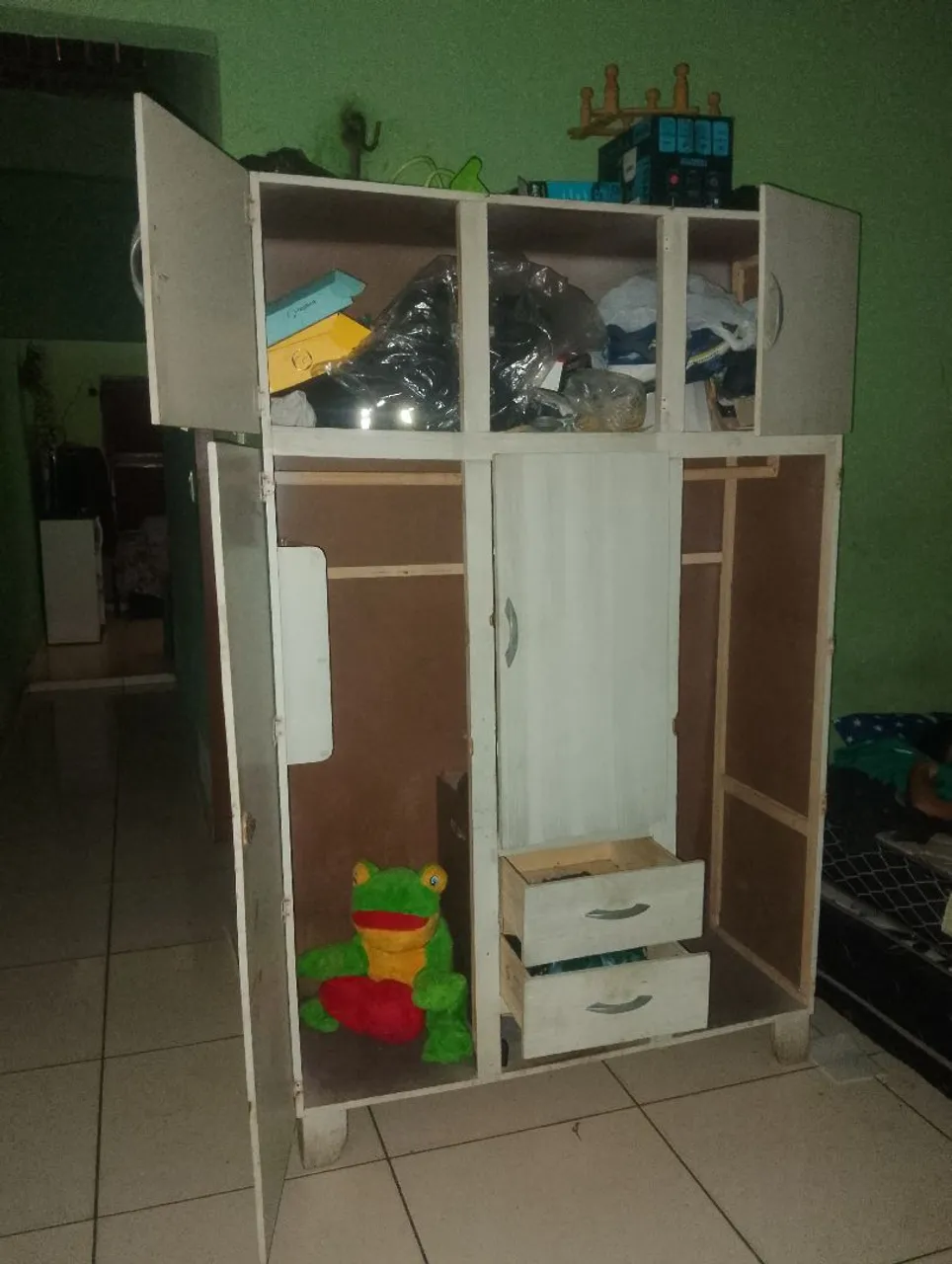 Guarda roupa pra reforma de madeira