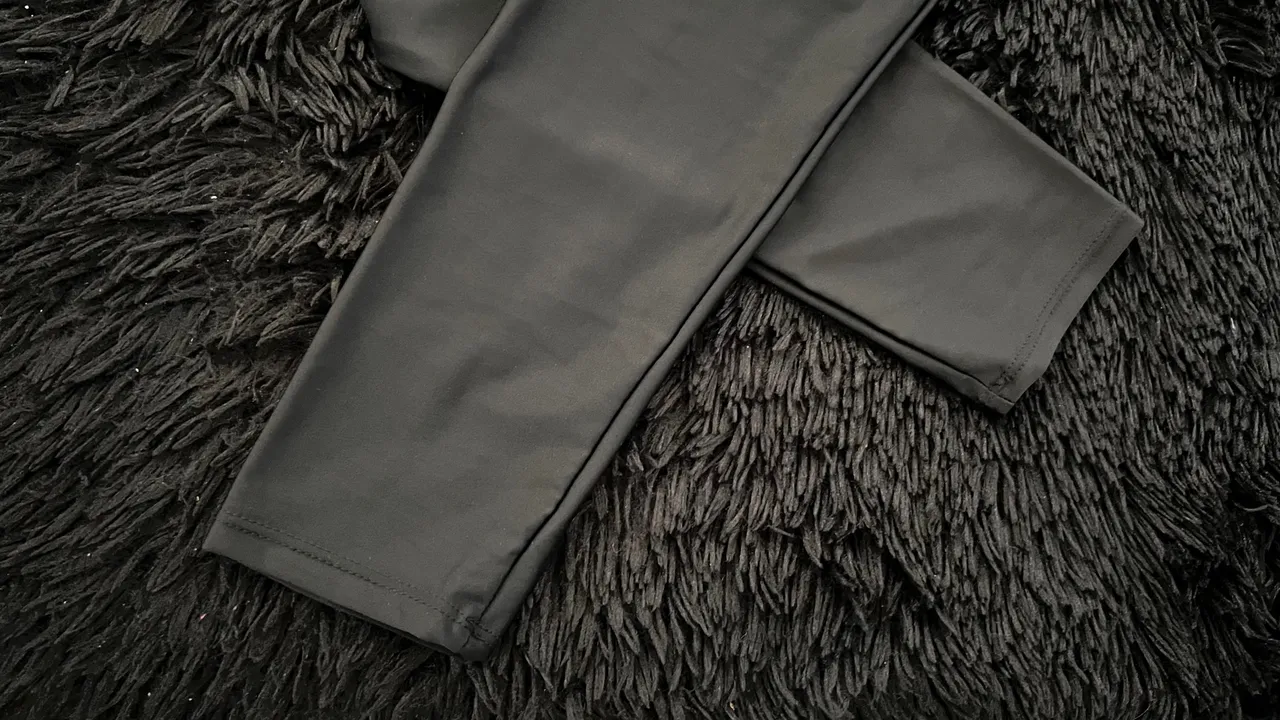 Calça Legging Preta VERSACE ORIGINAL