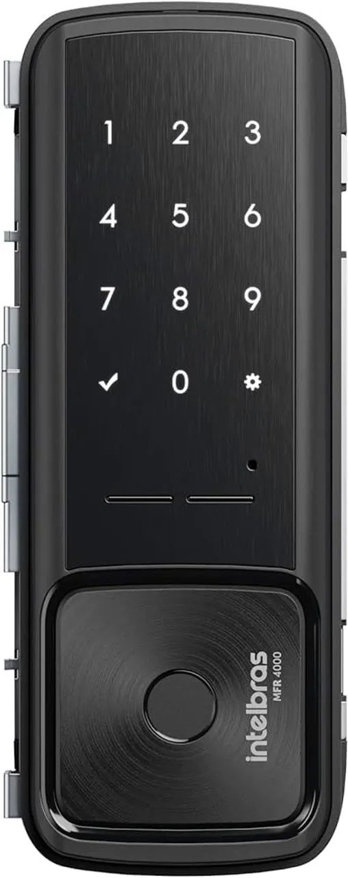 FECHADURA DIGITAL INTELIGENTE PARA PORTAS DE VIDRO MFR 4000 - MIBOSMART - Foto 3