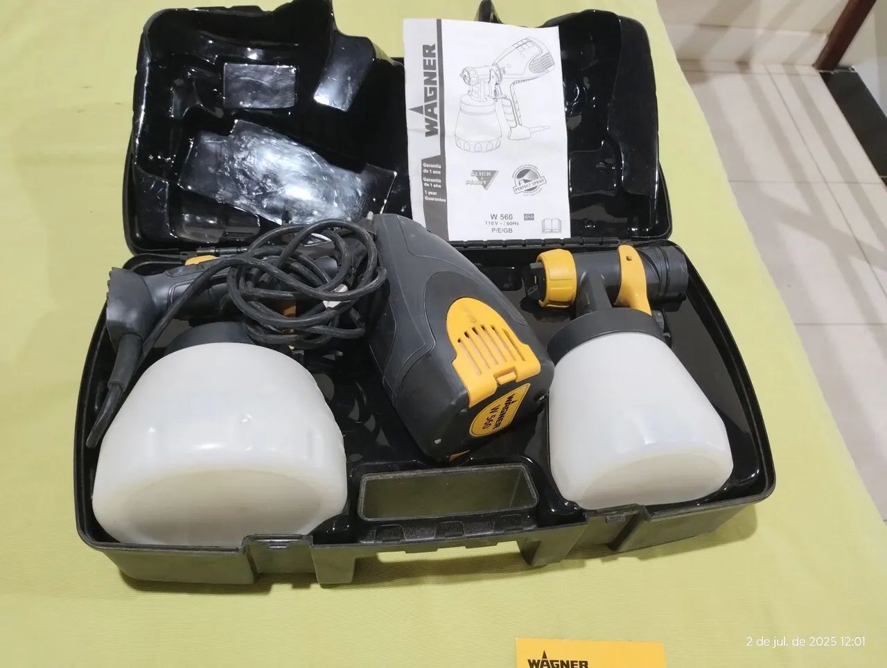 Pistola de pintura multifuncional 