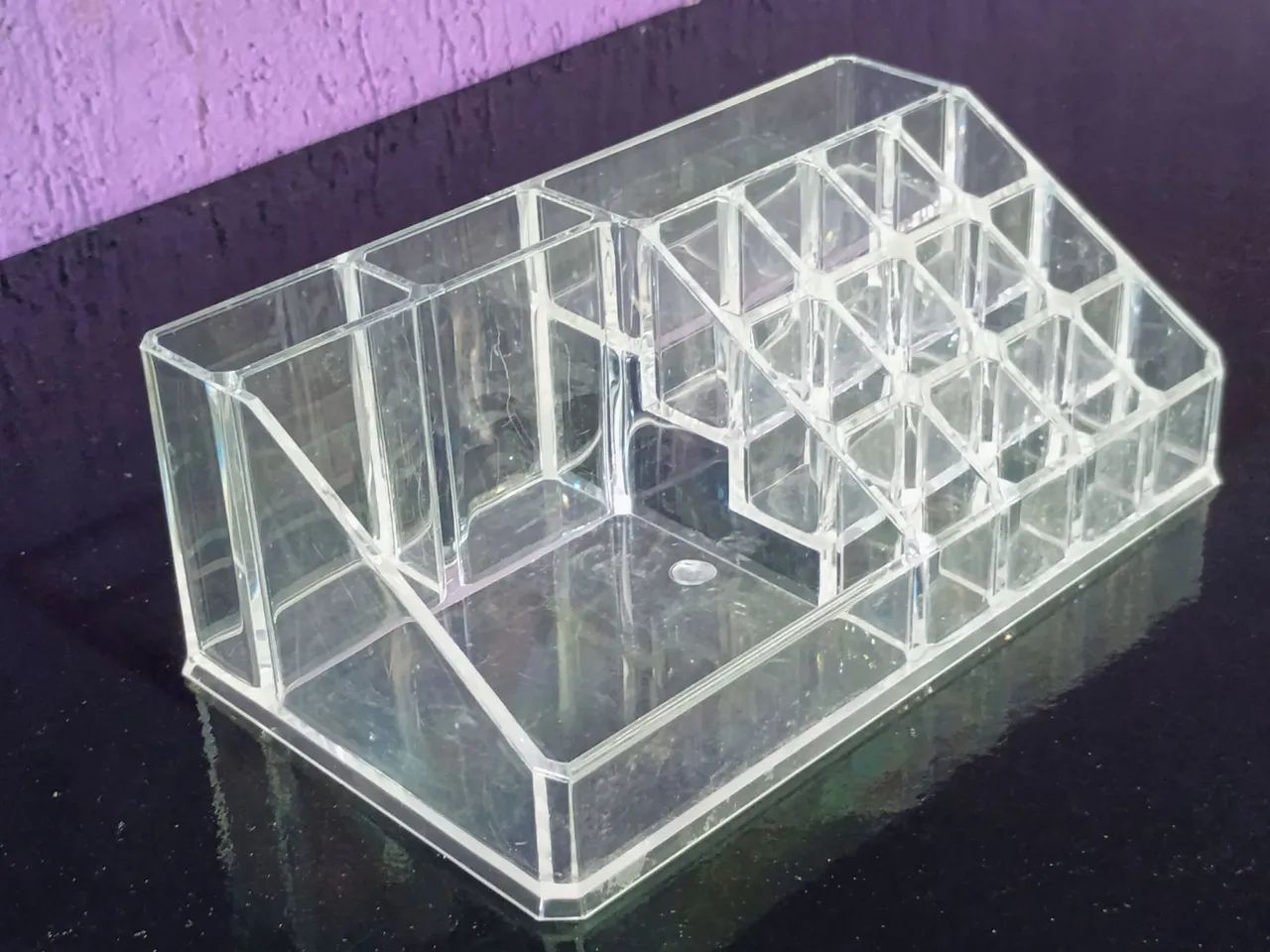 ORGANIZADORES DE ACRÍLICO P/ MAQUIAGENS - 2 pçs 