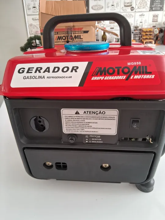 Gerador Moto Mil 950 Gasolina - Refrigerado a Ar