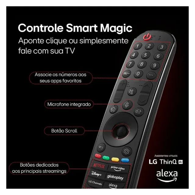 Smart TV LG 86 polegadas NanoCell NANO80 4K 86NANO80 - Foto 4