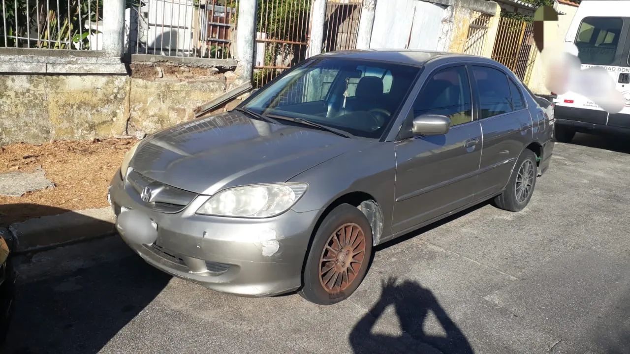 Honda civic ano 2004 vtec Sucata para venda de peças  - Foto 5