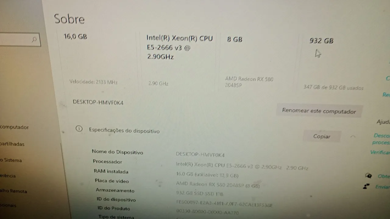 Computador gamer x99