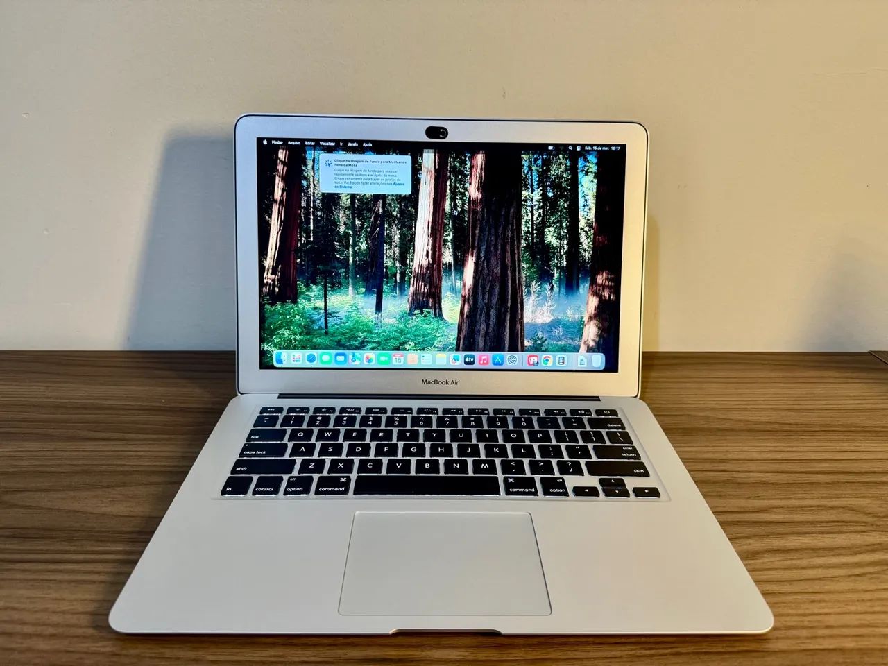 MACBOOK AIR 2017 - INTEL i5 - MEMÓRIA 8GB - SSD 256GB - GARANTIA