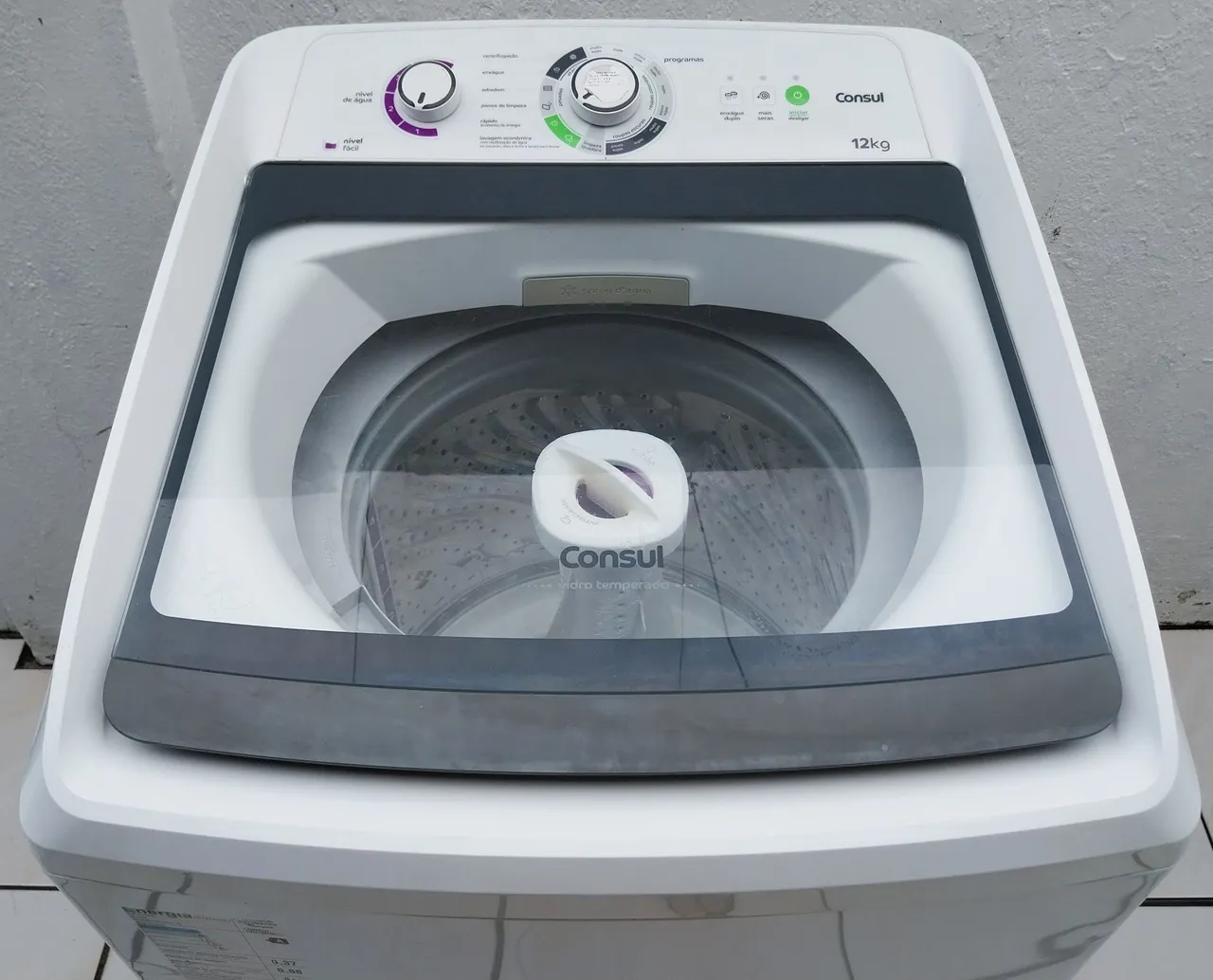 Máquina de Lavar Consul 12kg - Perfeita para suas roupas!