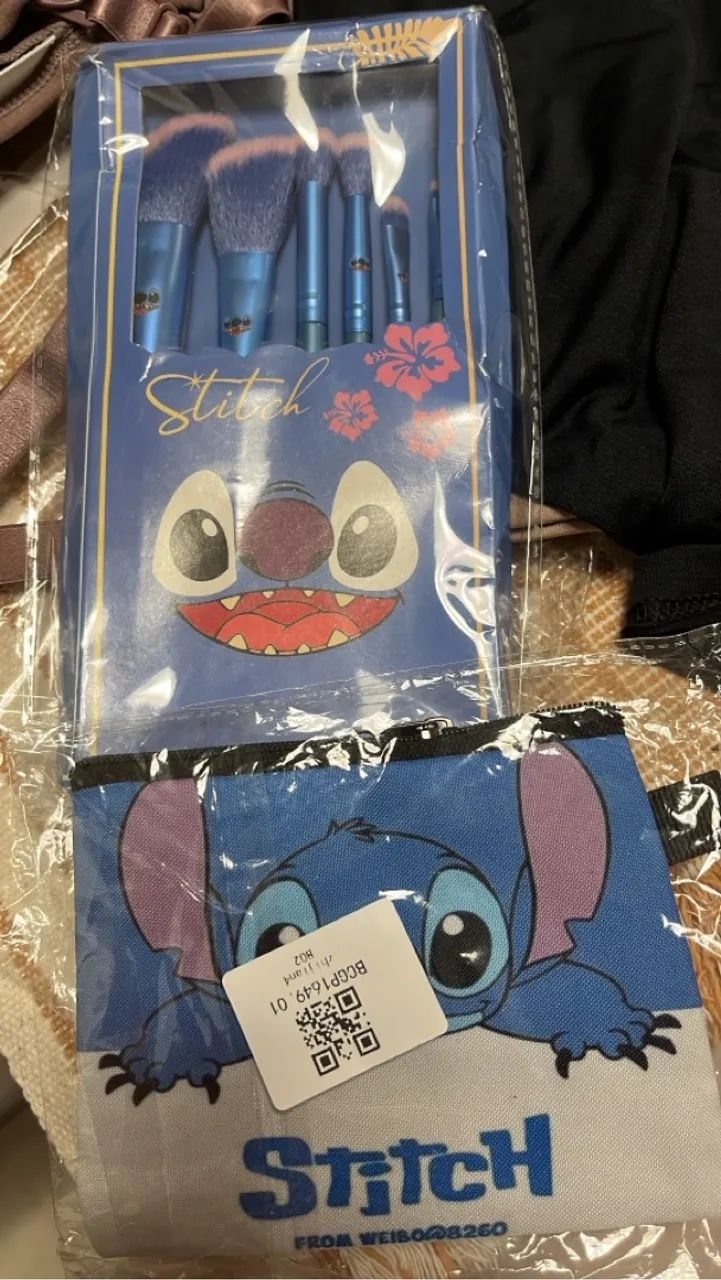 Kit de Pincel para Maquiagem Stitch