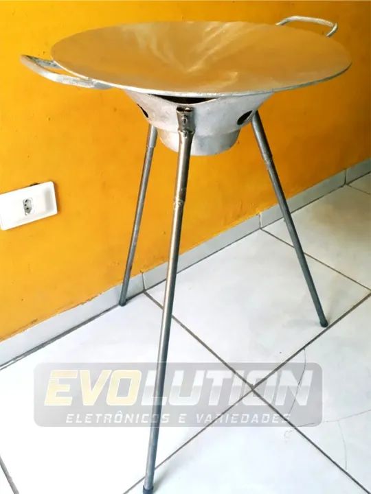 Chapa para bife de aluminio com queimador a Álcool Promoção Aproveite - Foto 3