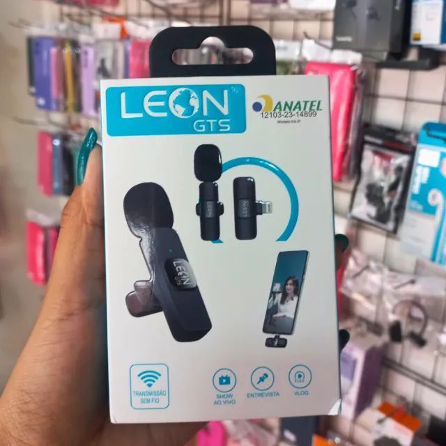 Microfone lapela para iPhone