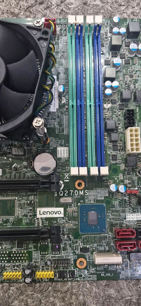PLACA MAE LENOVO THINKCENTRE M910S + CPU COOLER - Foto 4