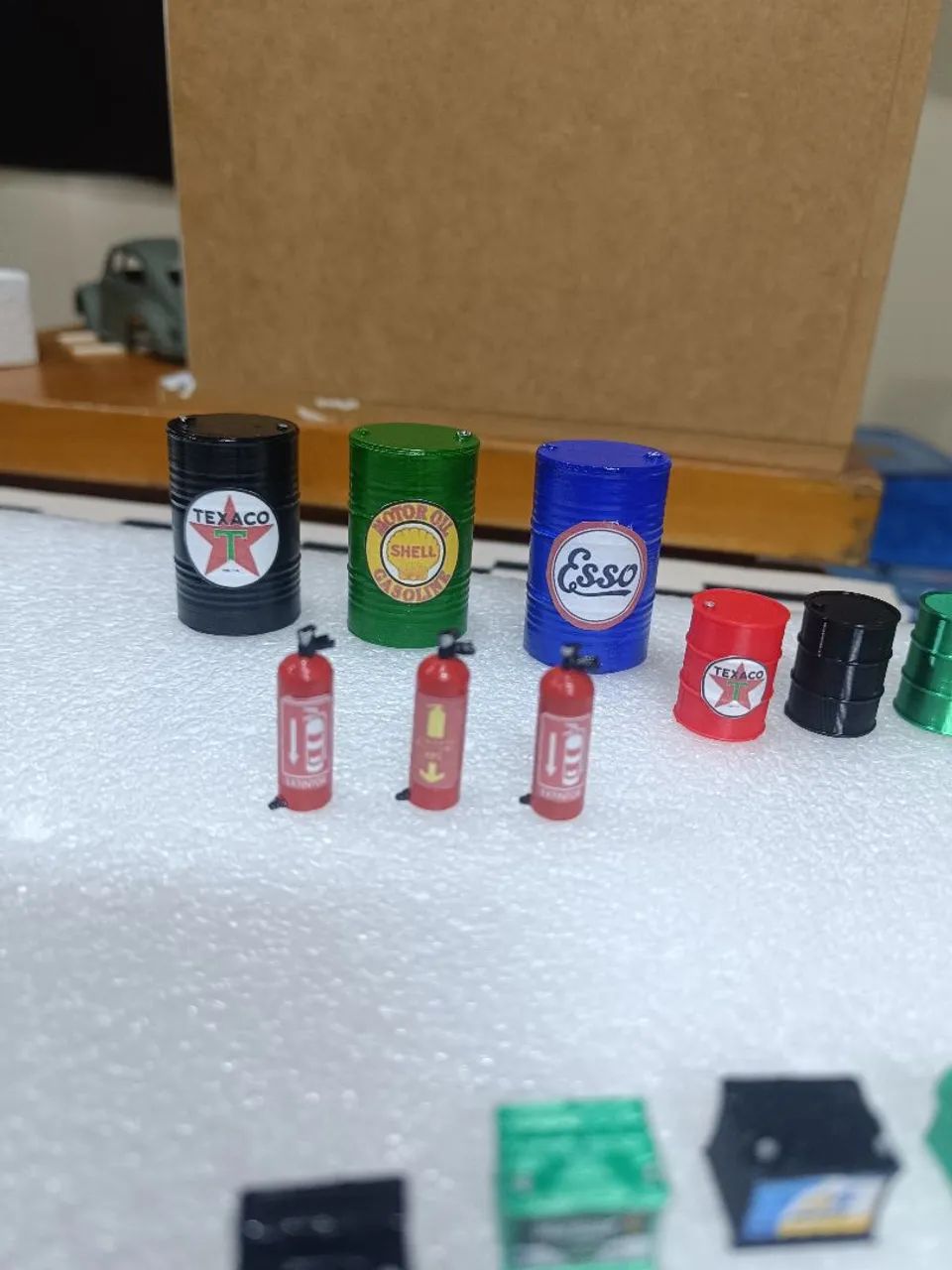 Miniatura acessórios diorama escala 1:24 - Foto 6