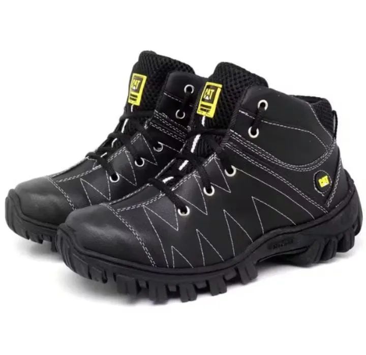 Bota Caterpillar Masculina Preta