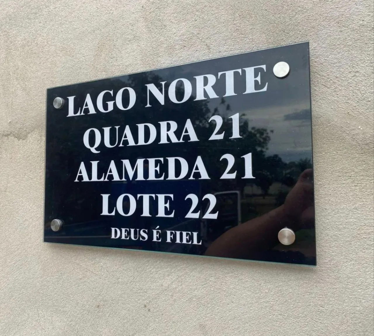 Placa de Identificação Residencial