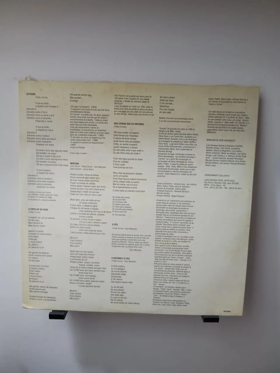 LP - Disco de Vinil - Nenhum de Nós - Extrano - 1990 - Foto 4