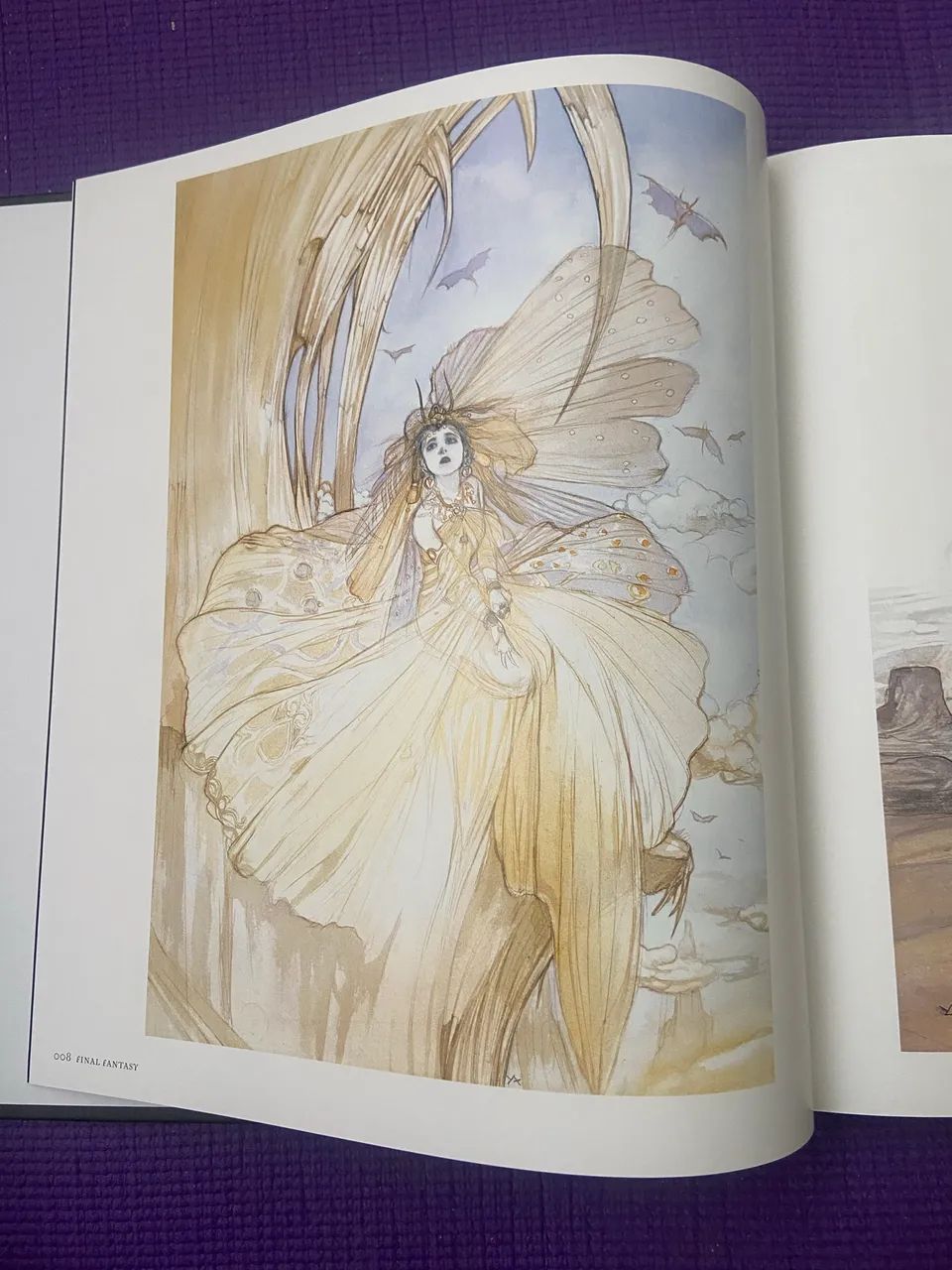 The Art of Final Fantasy,  box com 3 livros do artista Yoshitaka Amano - Foto 4