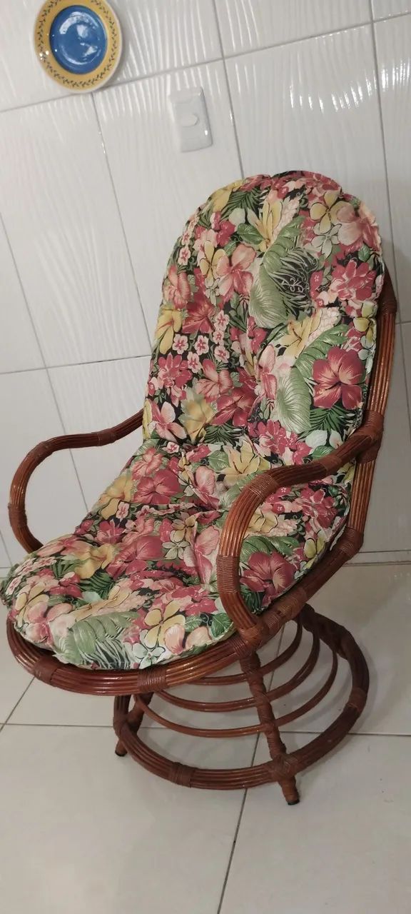 Cadeira de Vime - Foto 2