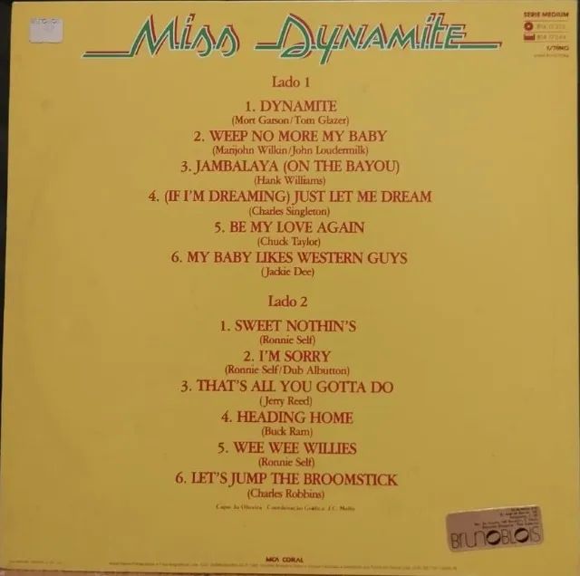 LP BRENDA LEE - MISS DYNAMITE  - Foto 2