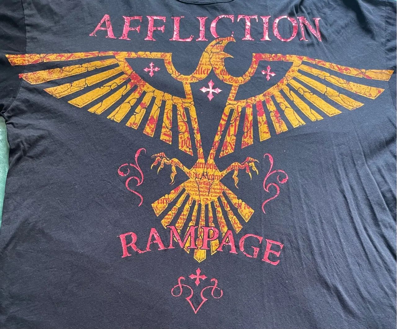 Camiseta Affliction Importada Original Quinton Rampage Jackson MMA ...