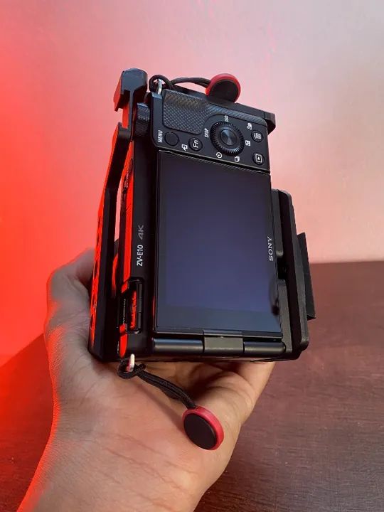 Sony Zve-10 + Lente 28-70 + Cage + Side Handle + 3 Baterias+ - Foto 3