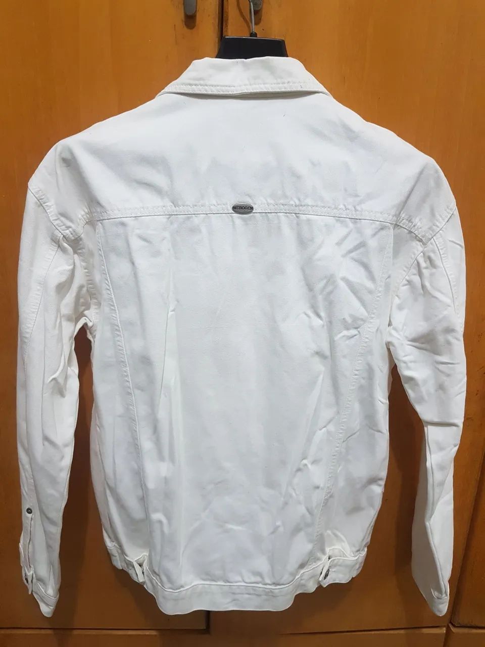 Jaqueta Jeans Branca Nitrogen - Foto 3