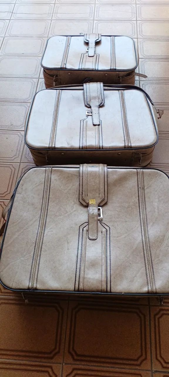 Malas de viagemm primícia 3 unidades milicia