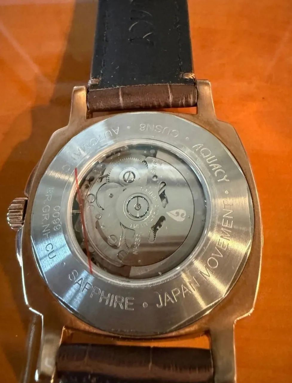 Relógio Automático Aquacy Bronze CuSn8 Series - Diver 200 m, 44 mm