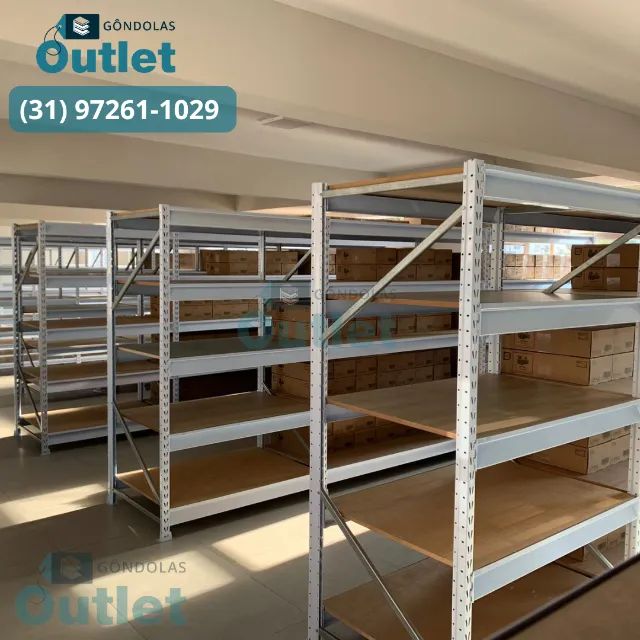 Mine porta pallet - Prateleira para estoque de comercio e lojas