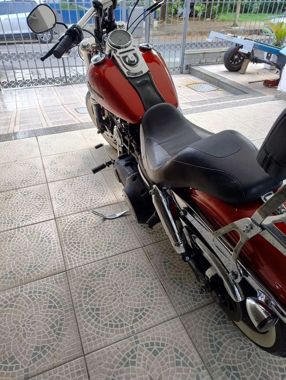 Vendo minha Fat Bob laranjinha  - Foto 2