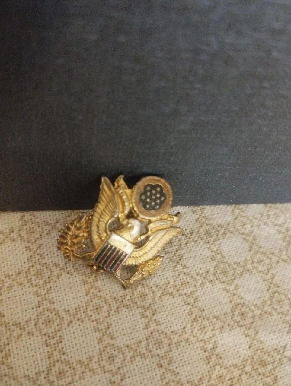 Broche insígnia águia Estados Unidos  - Foto 2