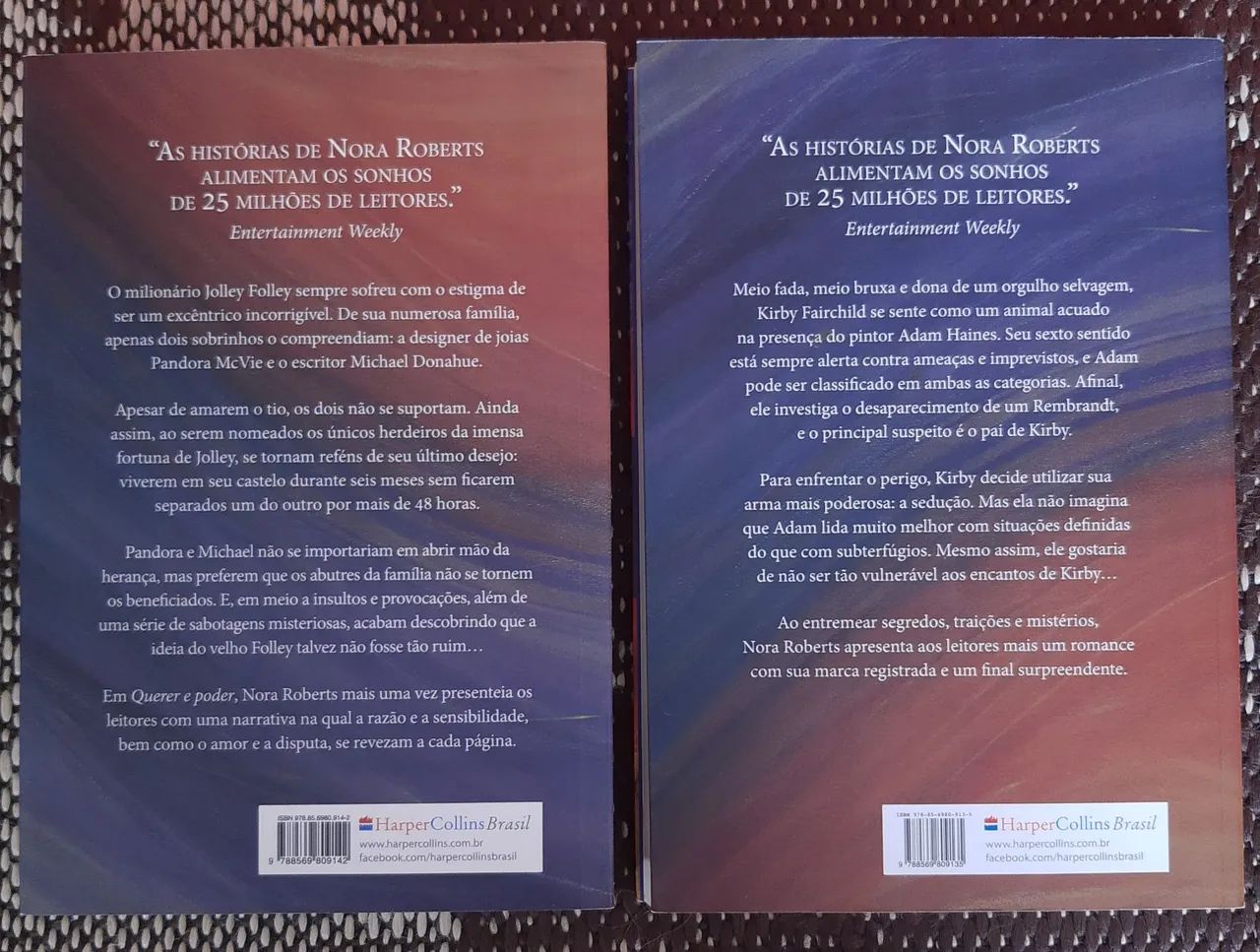 Livros Nora Roberts: Querer e Poder e A Arte da Ilusão - Foto 2