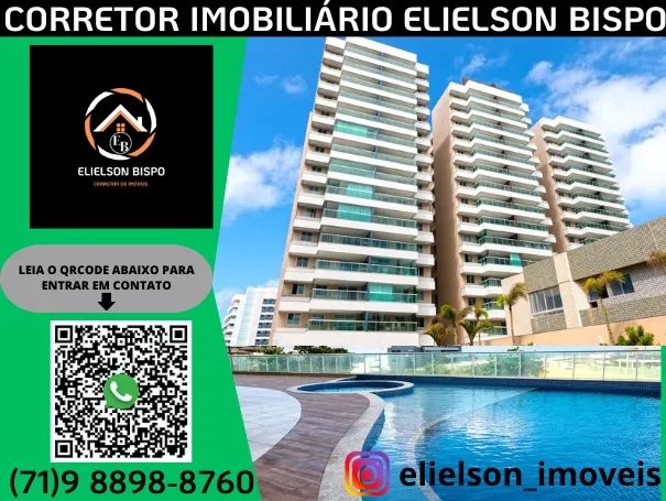 Apartamento 3/4 , 1 suite varanda gourmet e 2 vagas  - ARMAÇÃO