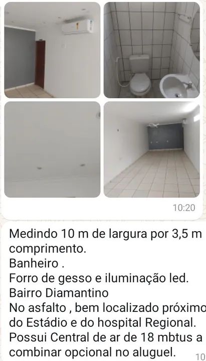 Alugo ponto comercial 