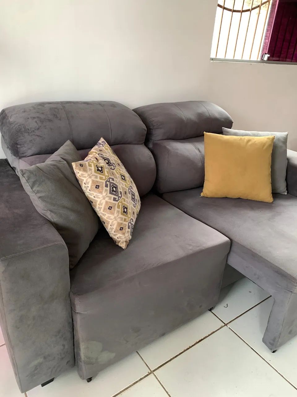 Sofá retrátil e reclinável64209932829827121