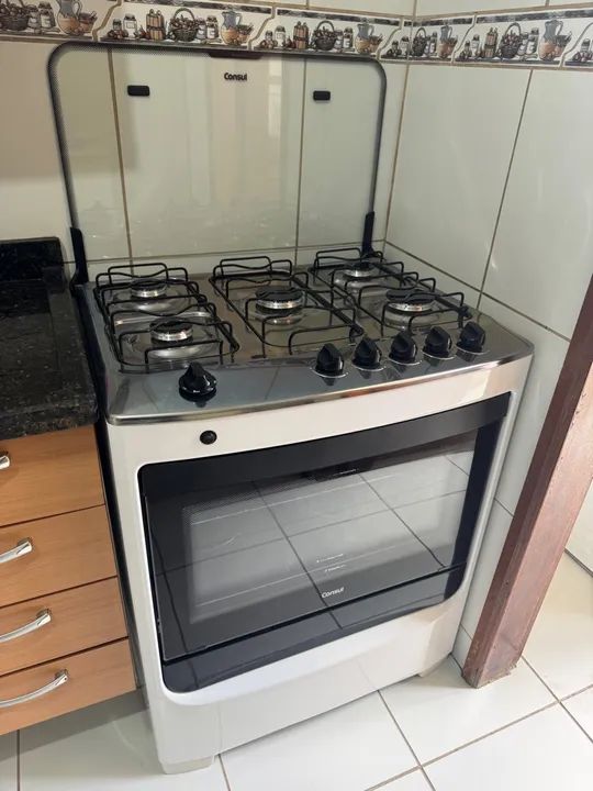 Fogão Consul 5 Bocas Branco