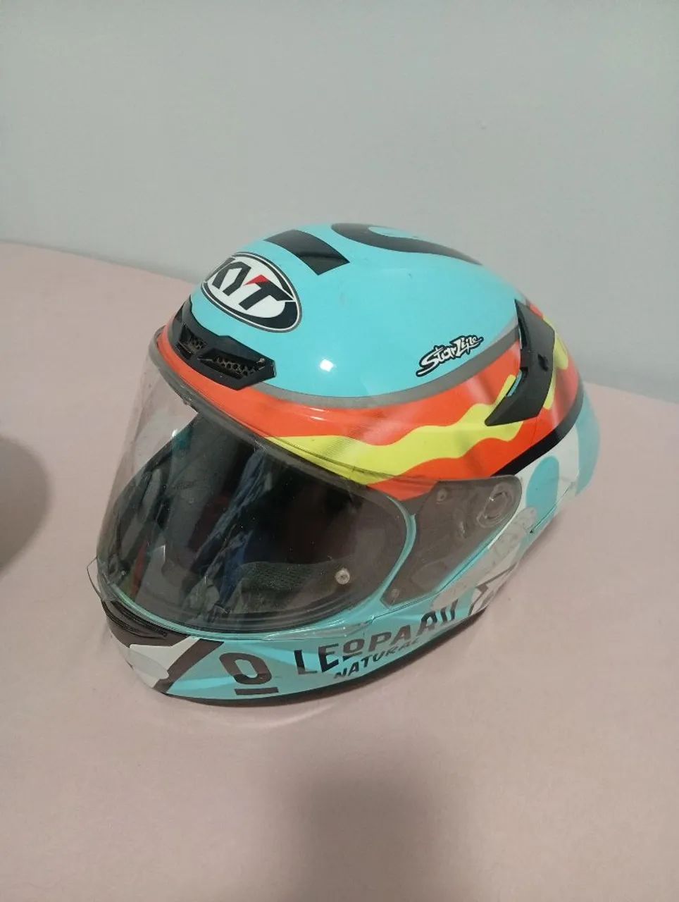 Capacete kit leopard espanha